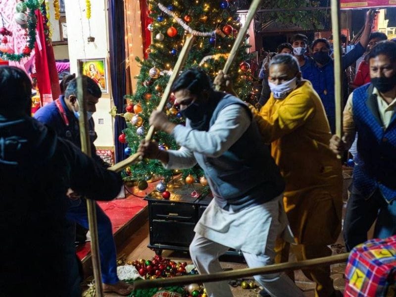 "Christian Items Not Allowed": Hindu Mobs Attack 80+ Children and Christmas Celebrations Across India