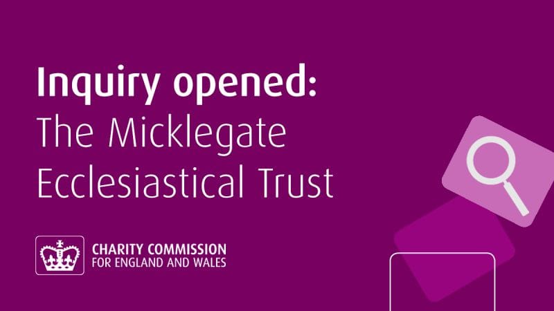 A York Church Charity Cannot Explain Where the Money Went: Now the Government Is Investigating