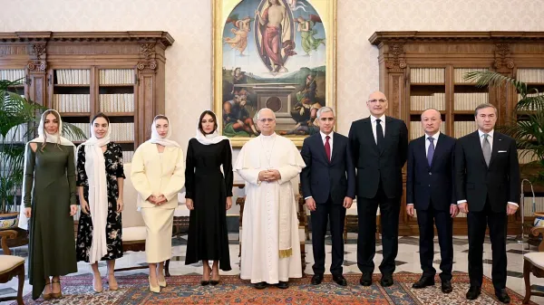 Pope Leo XIV Meets Azerbaijan Deputy Prime Minister While Christian Heritage Burns