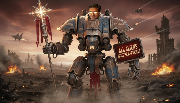 Warhammer Becoming a Reality? Vatican Astronomer Says He'd Baptize Aliens: "They Are Children of God"